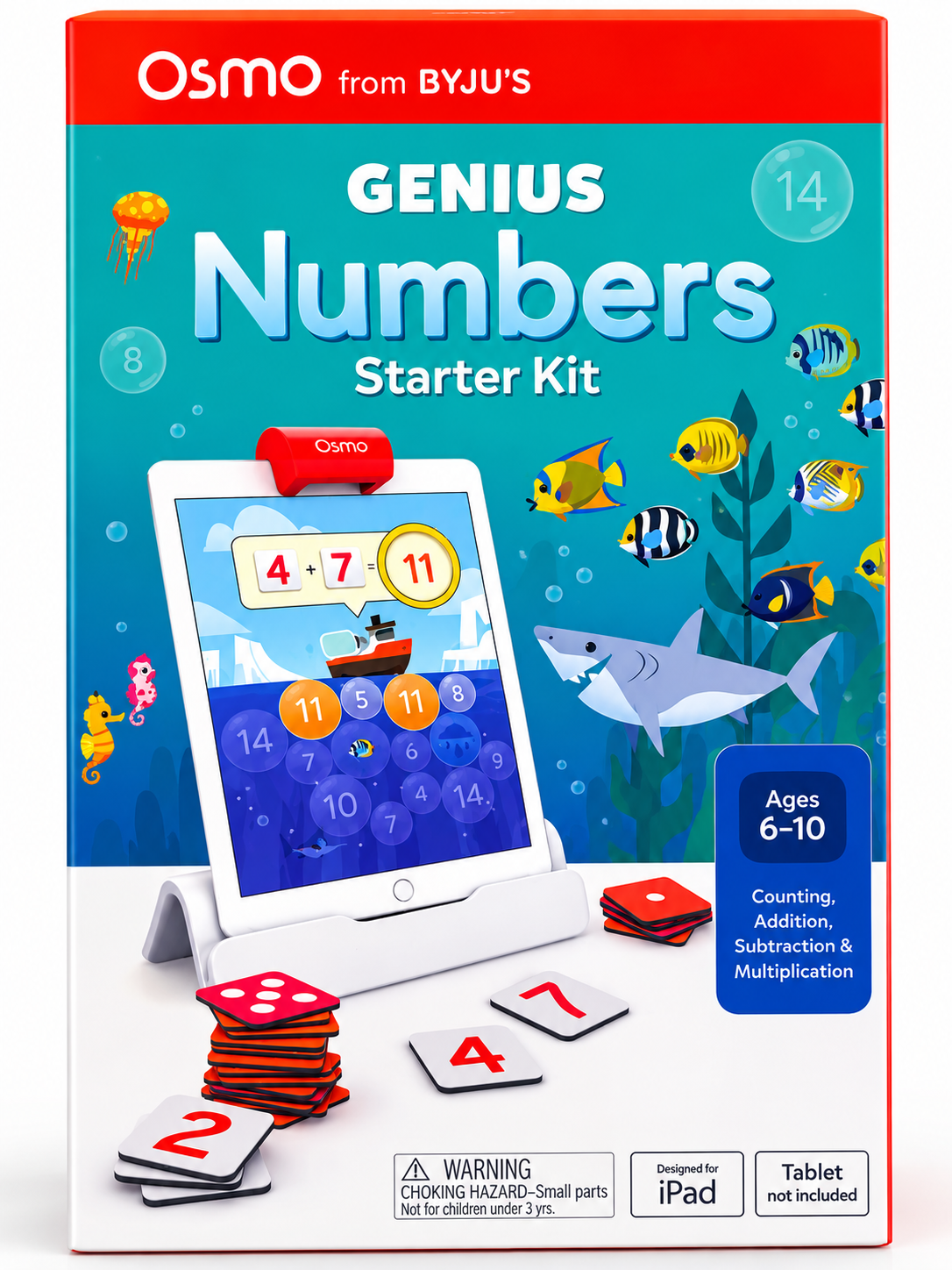 Osmo Genius Numbers Starter Kit Sprache: Englisch