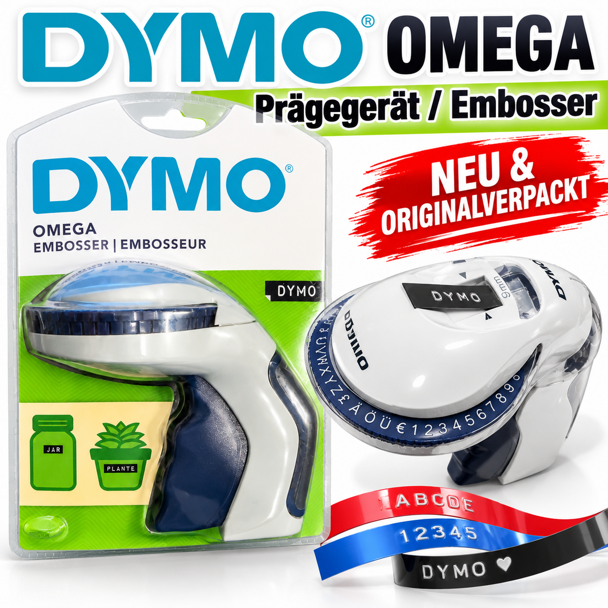 Dymo Prägegerät
